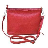 Women's shoulder bag ERA leather Red (ERA-KB-01-02)