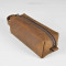 ERA leather toiletry case Crazy Horse M Brown (ERA-CB-01-02)